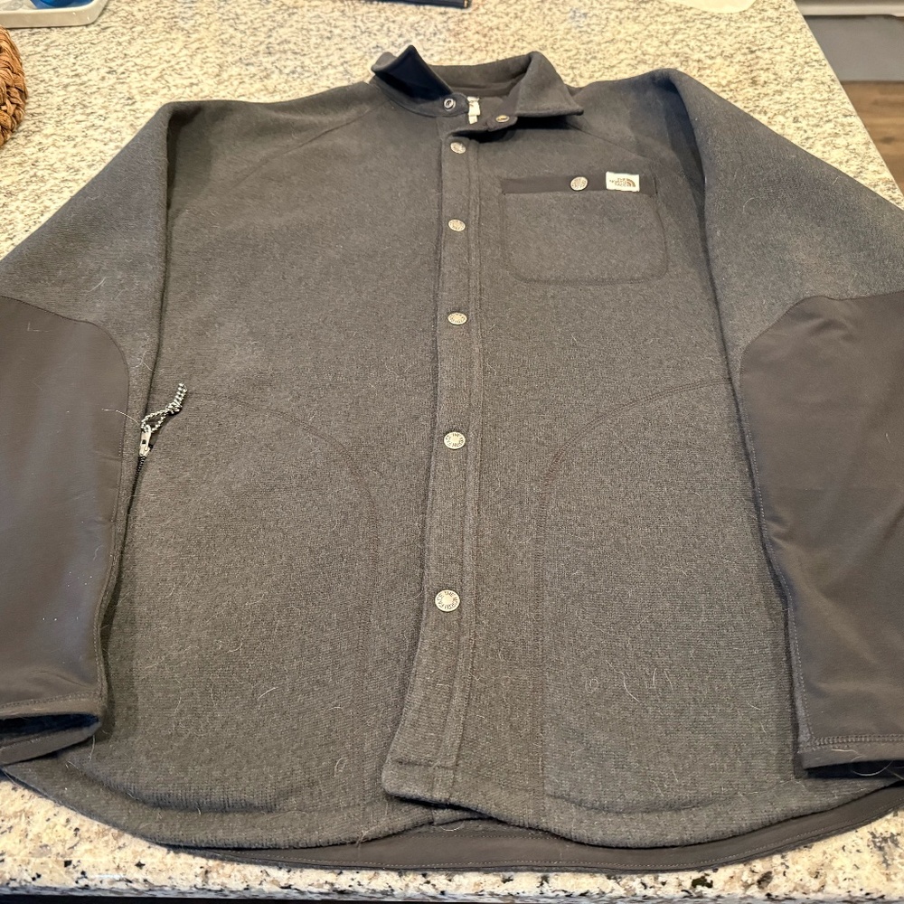 North Face Men's Gordon Lyons Shacket Black - Medium